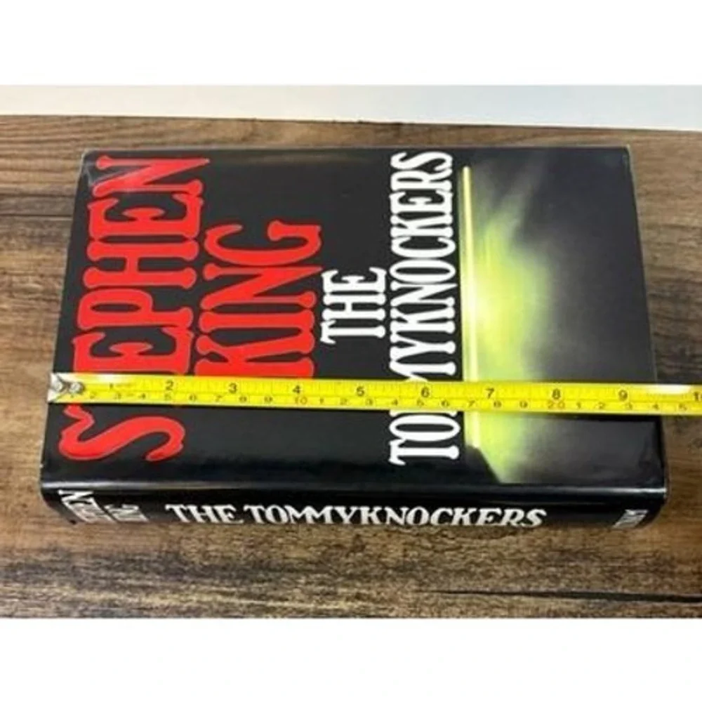 The Tommyknockers Stephen King Hardcover 1987 1st Ed Permissions Print ERROR